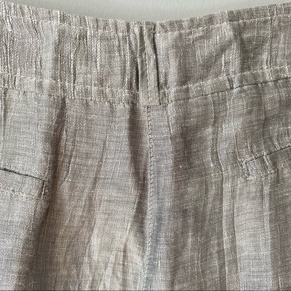 Gerry Webber womens silver grey wrinkle effect pants - size 12 - Picture 5 of 14